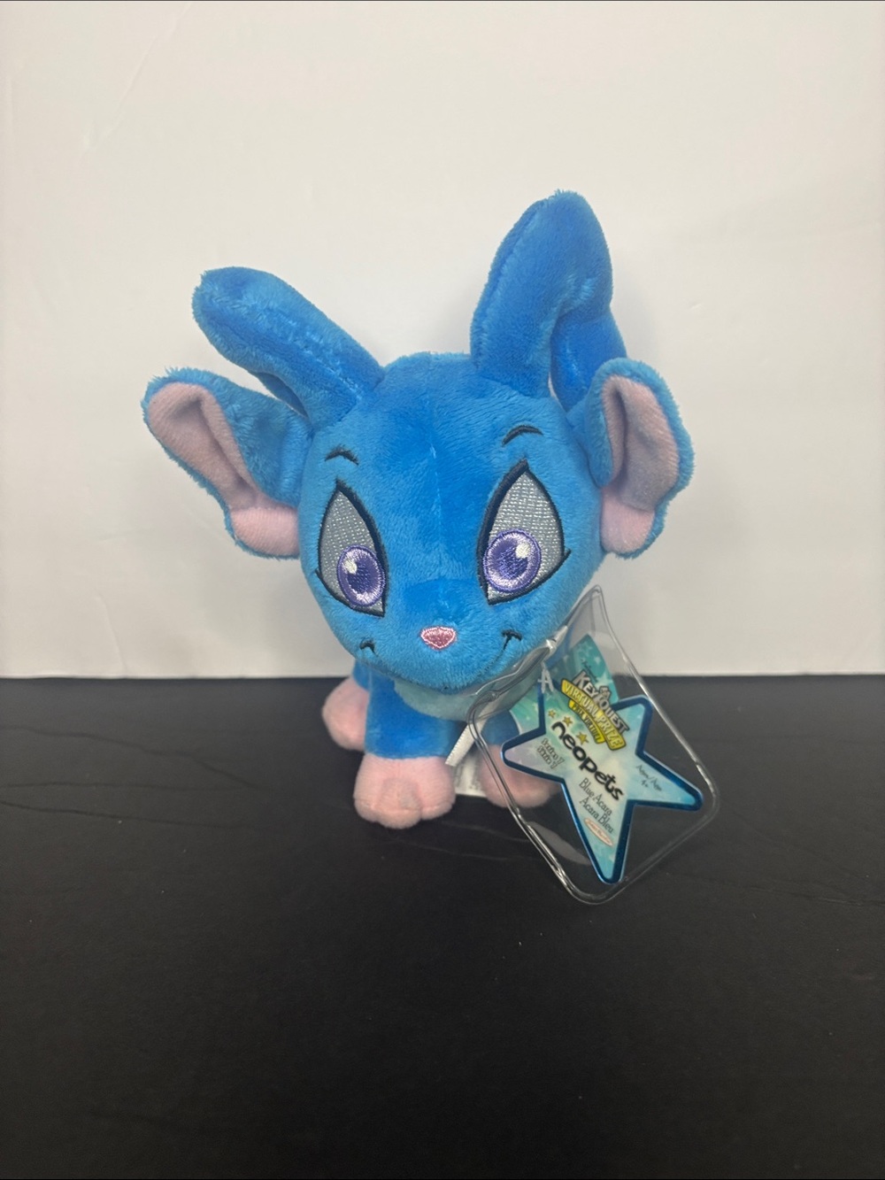 2008 Neopets Blue Acara plush